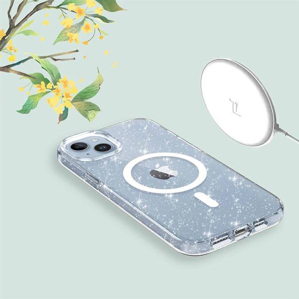 TECH-PROTECT FLEXAIR HYBRID MAGSAFE IPHONE 13 / 14 GLITTER