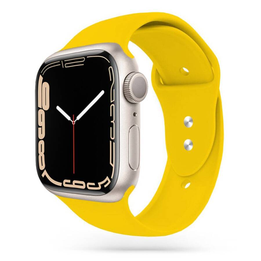 TECH-PROTECT ICONBAND APPLE WATCH 4 / 5 / 6 / 7 / 8 / 9 / SE / ULTRA 1 / 2  (42 / 44 / 45 / 49 MM) YELLOW