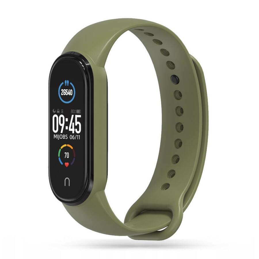 TECH-PROTECT ICONBAND XIAOMI MI SMART BAND 5 / 6 / 7 / NFC MILITARY GREEN