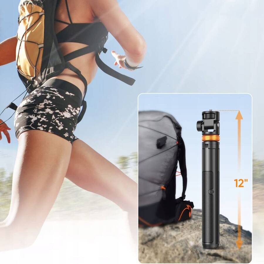 TECH-PROTECT L03S BLUETOOTH SELFIE STICK TRIPOD BLACK