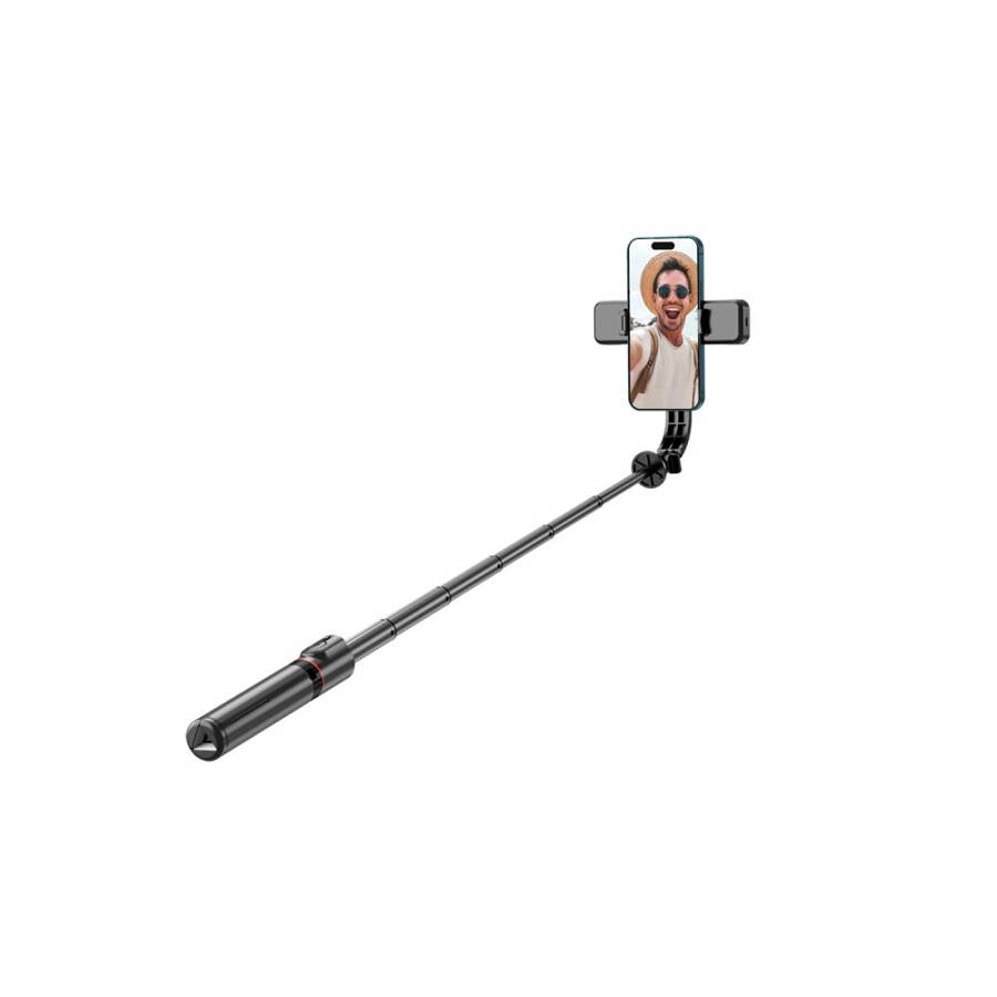 TECH-PROTECT L05S BLUETOOTH SELFIE STICK TRIPOD & LED LIGHT BLACK