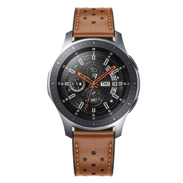 TECH-PROTECT LEATHER SAMSUNG GALAXY WATCH 46MM BROWN