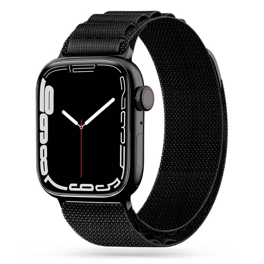 TECH-PROTECT NYLON PRO APPLE WATCH 4 / 5 / 6 / 7 / 8 / 9 / SE / ULTRA 1 / 2  (42 / 44 / 45 / 49 MM) BLACK