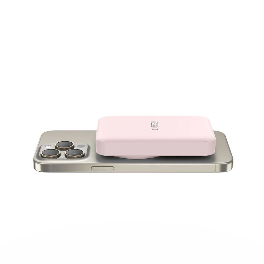 TECH-PROTECT PB11 LIFEMAG MAGSAFE POWER BANK 10000MAH PINK