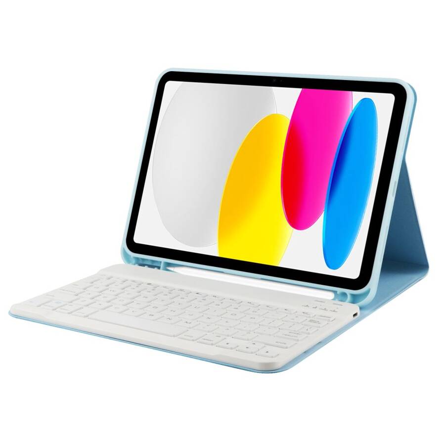 TECH-PROTECT SC PEN + KEYBOARD IPAD 10.9 10 / 2022 SKY BLUE