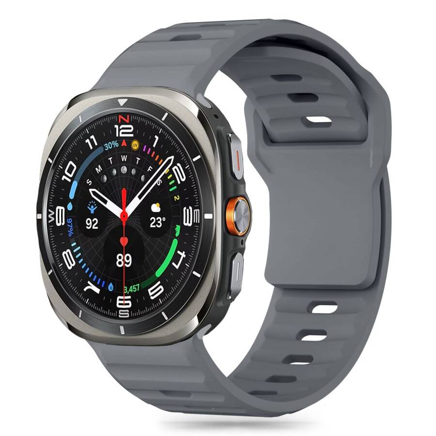 TECH-PROTECT SILICONE LINE SAMSUNG GALAXY WATCH ULTRA (47 MM) CRAYON GREY