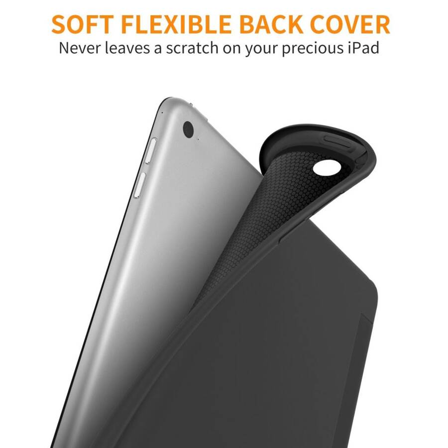 TECH-PROTECT SMARTCASE IPAD 9.7 5 / 6 / 2017-2018 BLACK