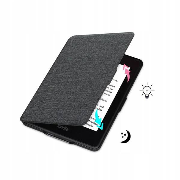 TECH-PROTECT SMARTCASE KINDLE PAPERWHITE IV / 4 2018 / 2019 / 2020 DARK GREY