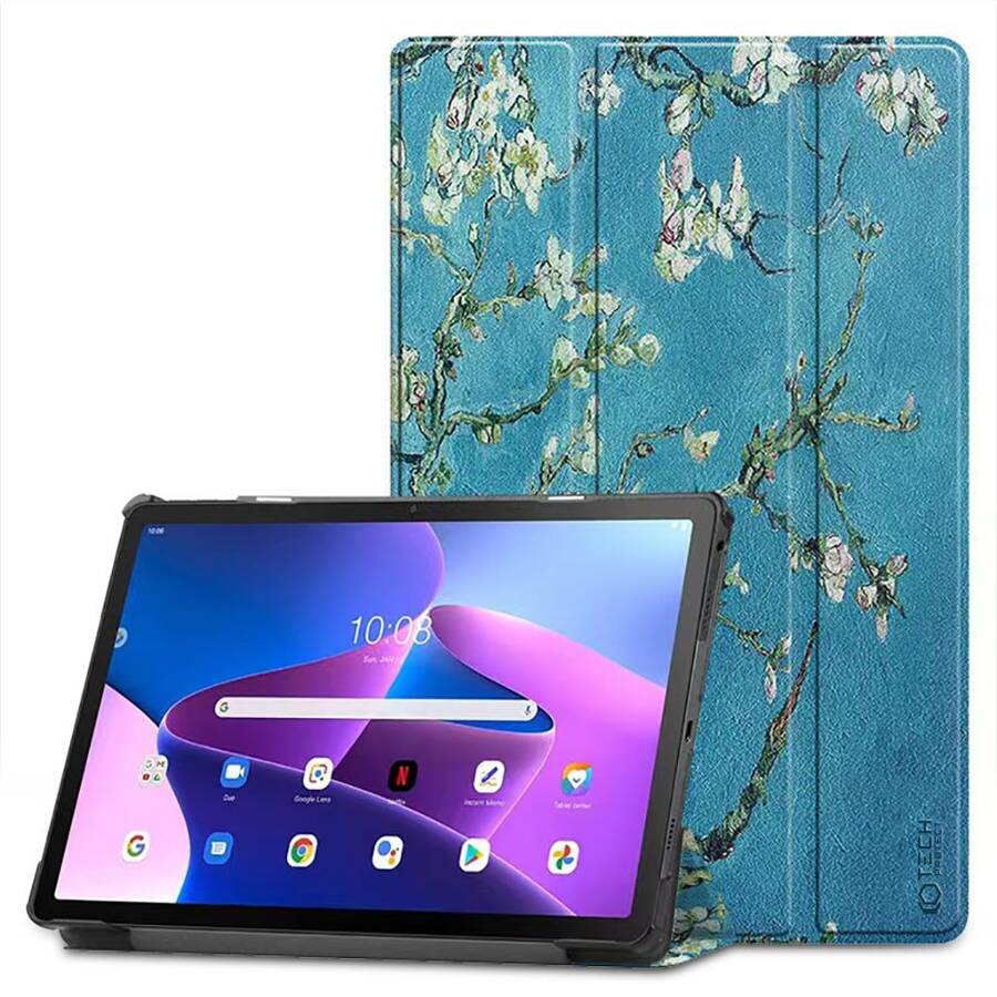 TECH-PROTECT SMARTCASE LENOVO TAB M10 PLUS 10.6 3RD GEN TB-125 / TB-128 SAKURA