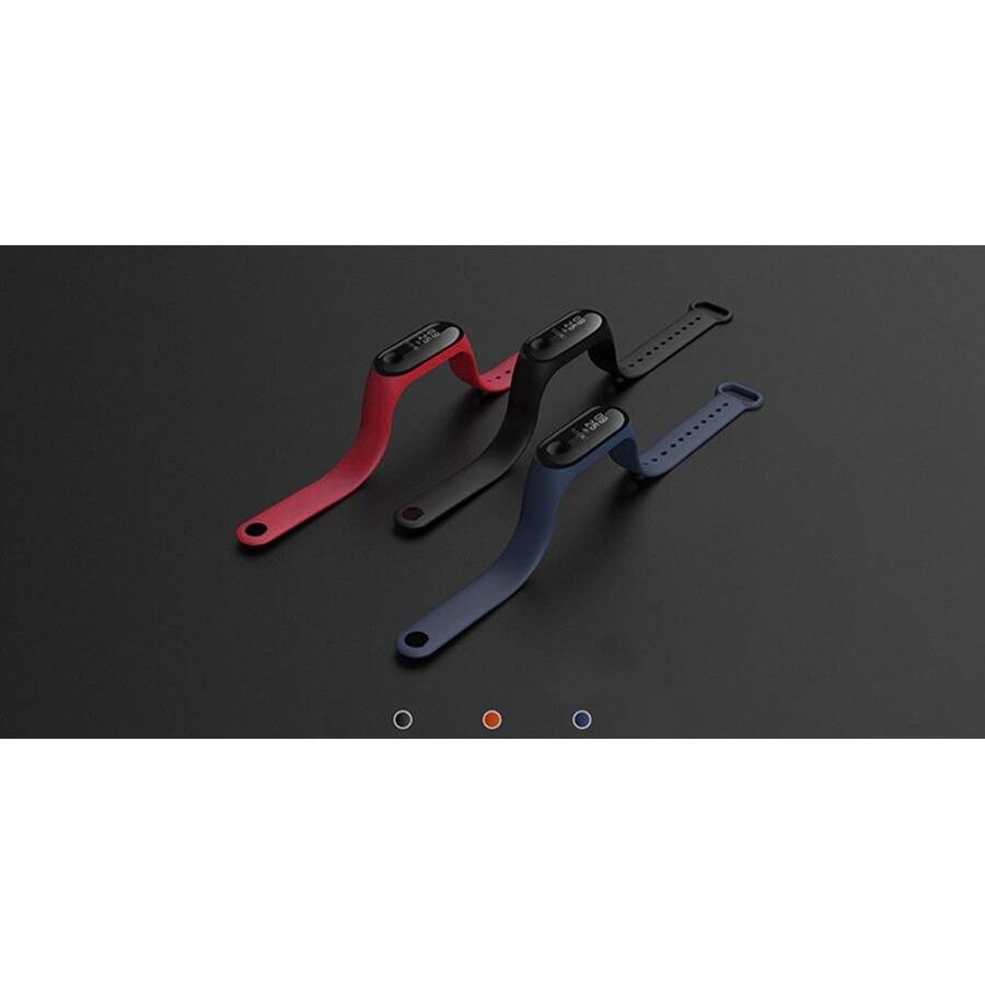 TECH-PROTECT SMOOTH XIAOMI MI BAND 3/4 BLACK/RED