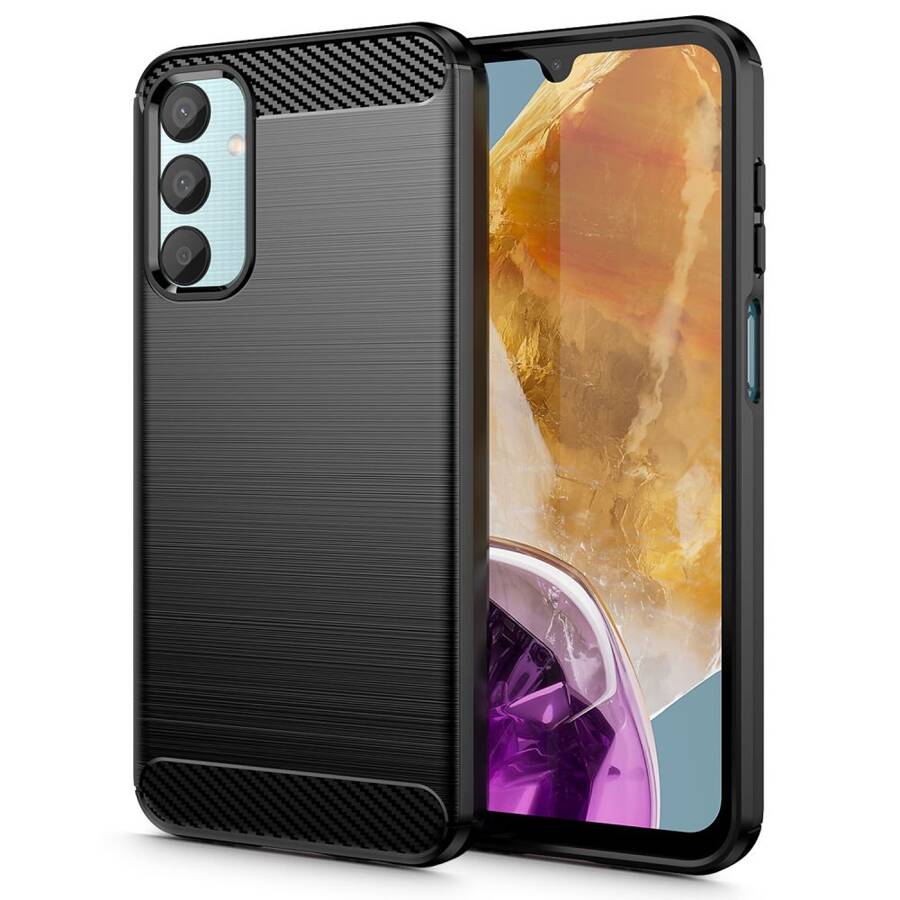 TECH-PROTECT TPUCARBON GALAXY M15 5G BLACK