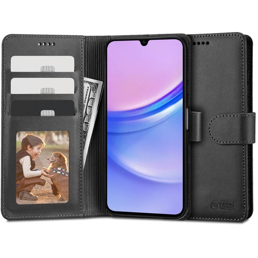 TECH-PROTECT WALLET GALAXY A15 4G / 5G BLACK