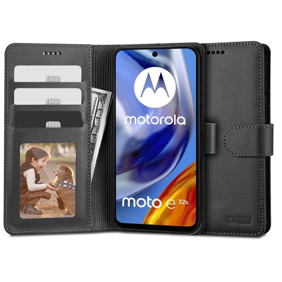 TECH-PROTECT WALLET MOTOROLA MOTO G22 / E32 / E32S BLACK