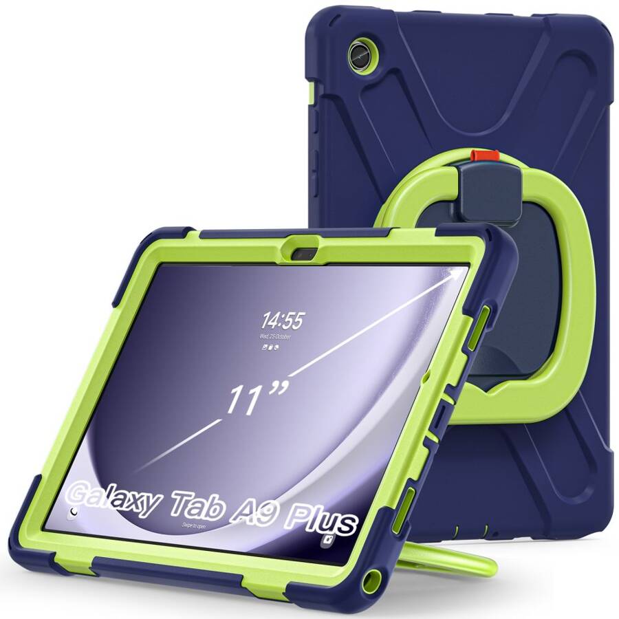 TECH-PROTECT X-ARMOR GALAXY TAB A9+ PLUS 11.0 X210 / X215 / X216 NAVY LIME