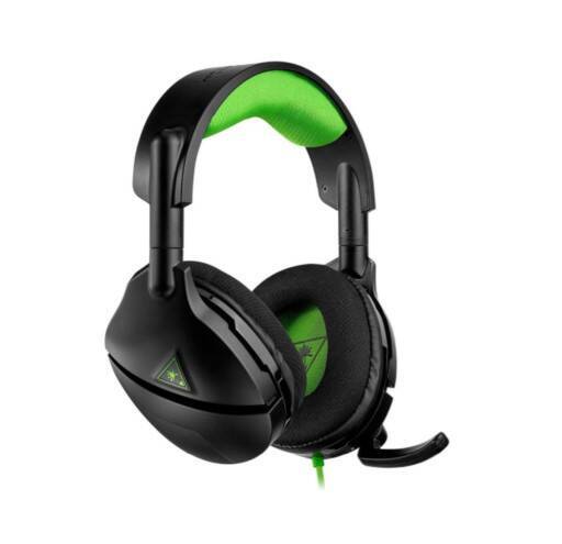 TURTLE BEACH "Stealth 300X" Over-Ear Stereo Gaming Headset, black/green