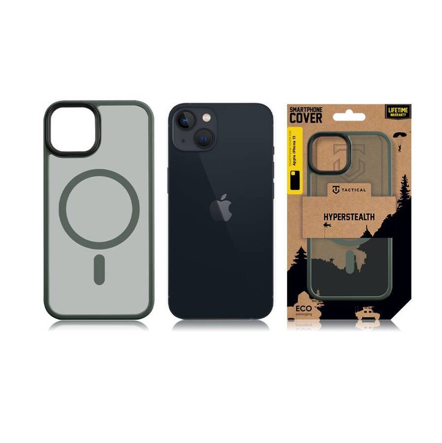 Tactical MagForce Hyperstealth Cover for iPhone 13 Forest Green