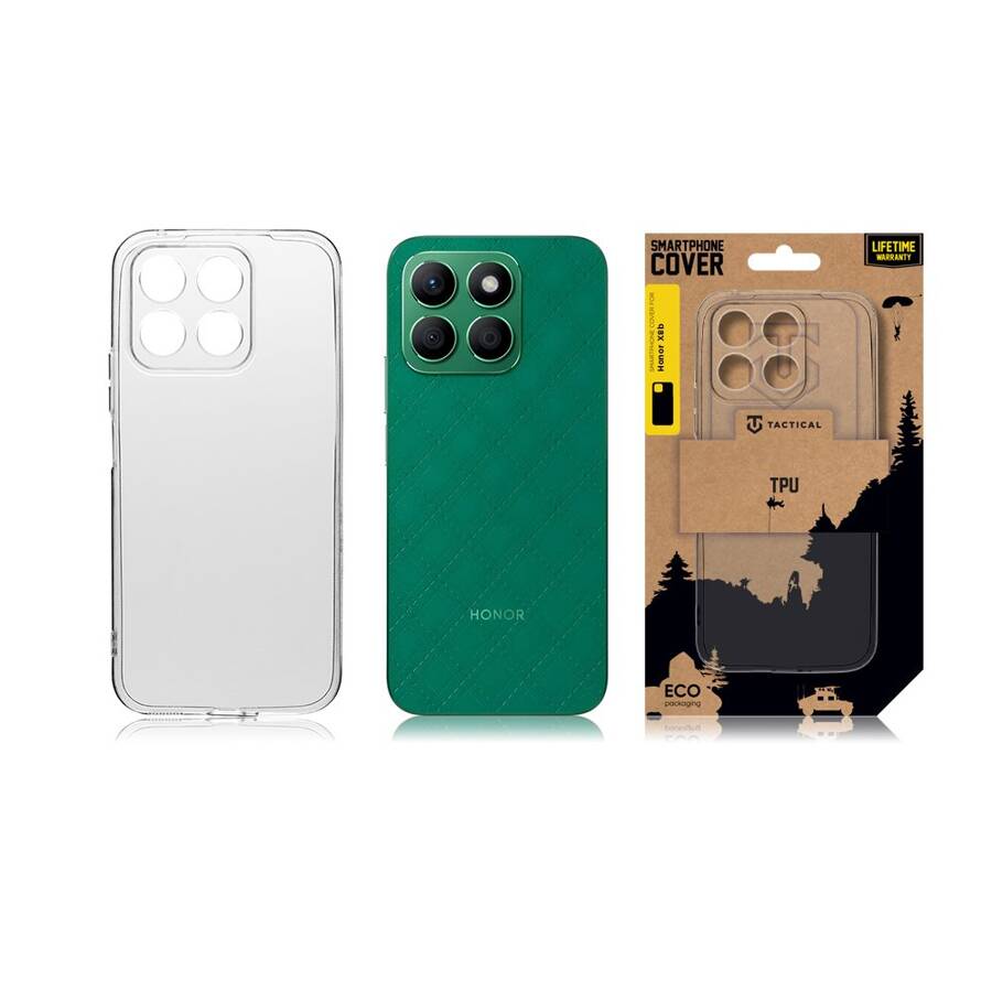 Tactical TPU Cover for Honor X8b Transparent