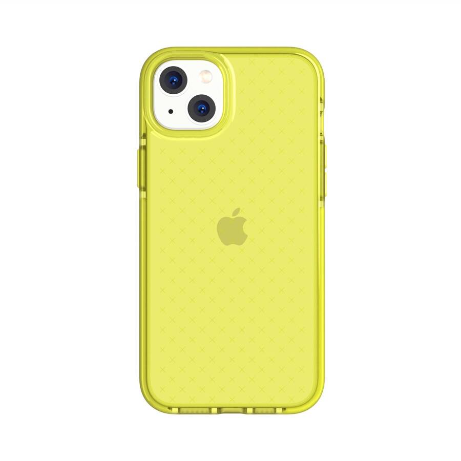 Tech21 T21-9876 Evo Check - Apple iPhone 14 Plus Case - Acid Yellow