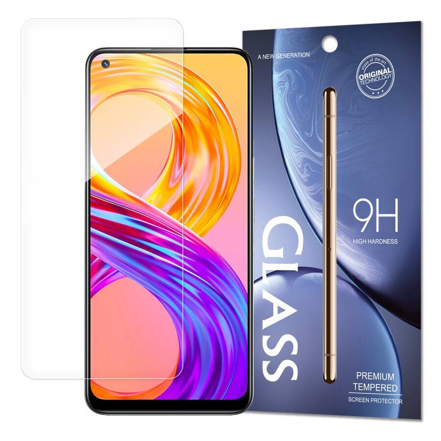 Tempered Glass szkło hartowane 9H Realme 8 Pro / Realme 8 (opakowanie – koperta)