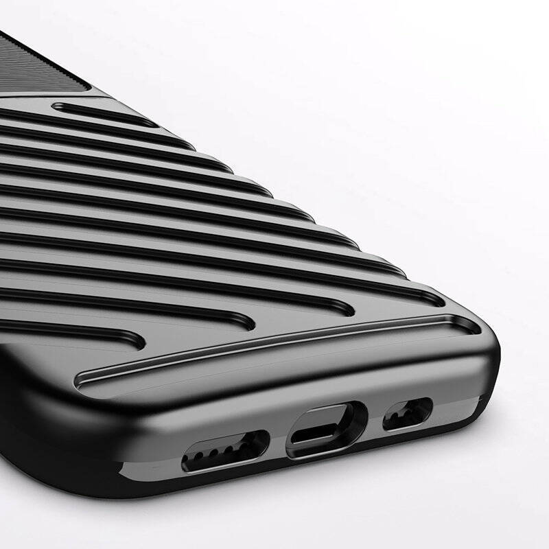 Thunder Case elastyczne pancerne etui pokrowiec iPhone 13 Pro zielony