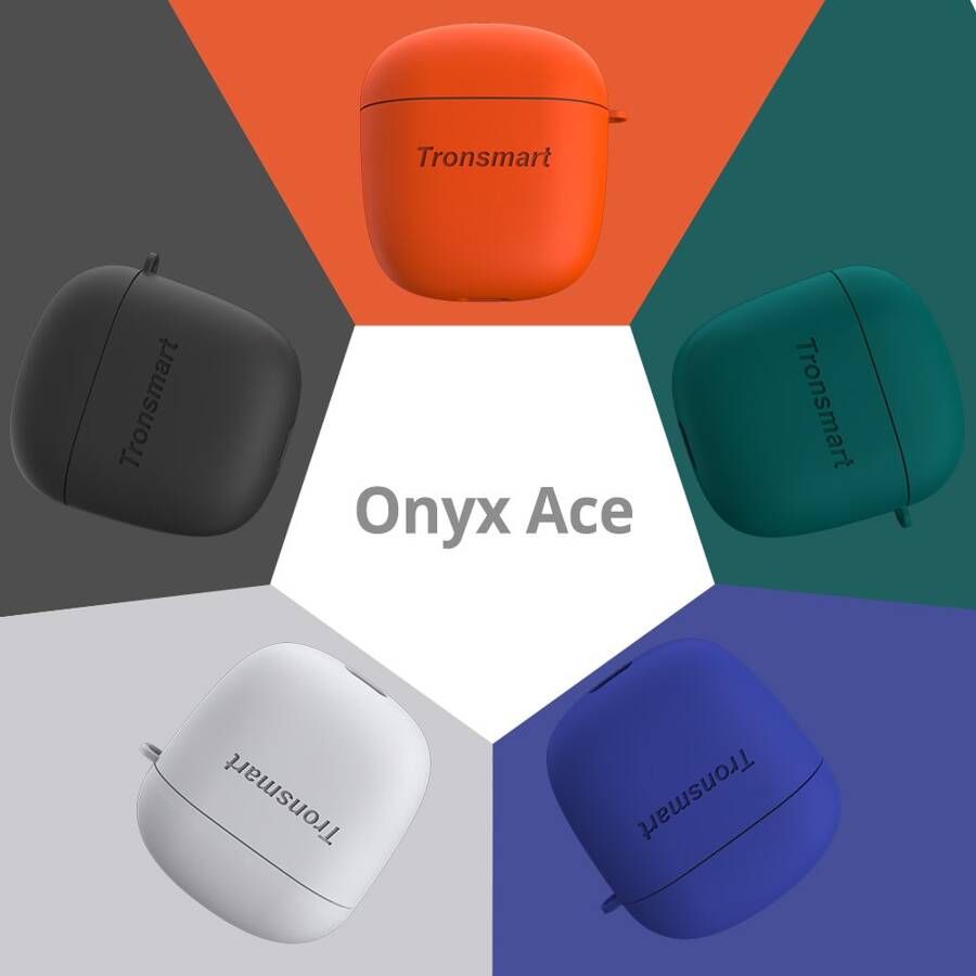 Tronsmart Earphone Case silikonowe etui na słuchawki Tronsmart Onyx Ace Pro / Onyx Ace zielony