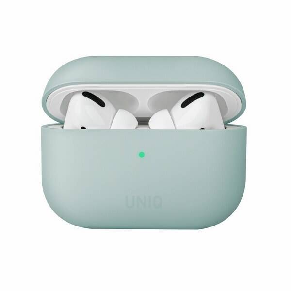 UNIQ ETUI LINO AIRPODS PRO SILICONE MIĘTOWY/MINT GREEN