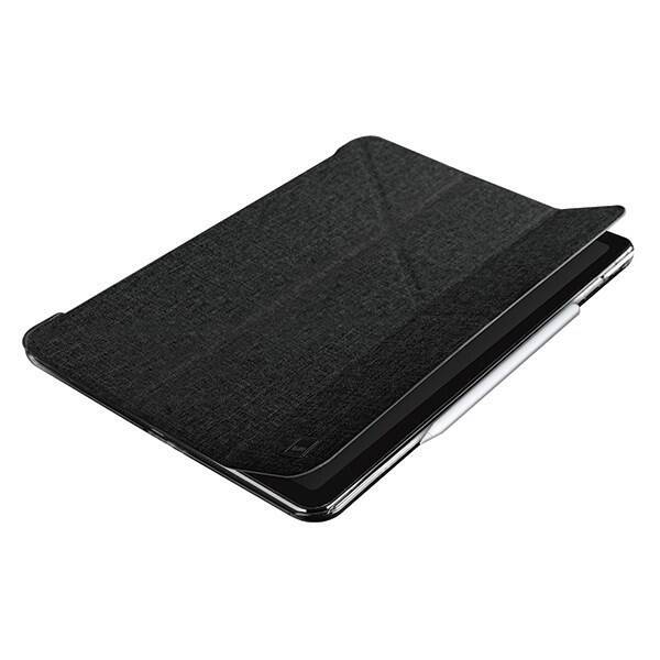 UNIQ ETUI YORKER KANVAS IPAD PRO 11" (2020) CZARNY/OBSIDIAN KNIT BLACK