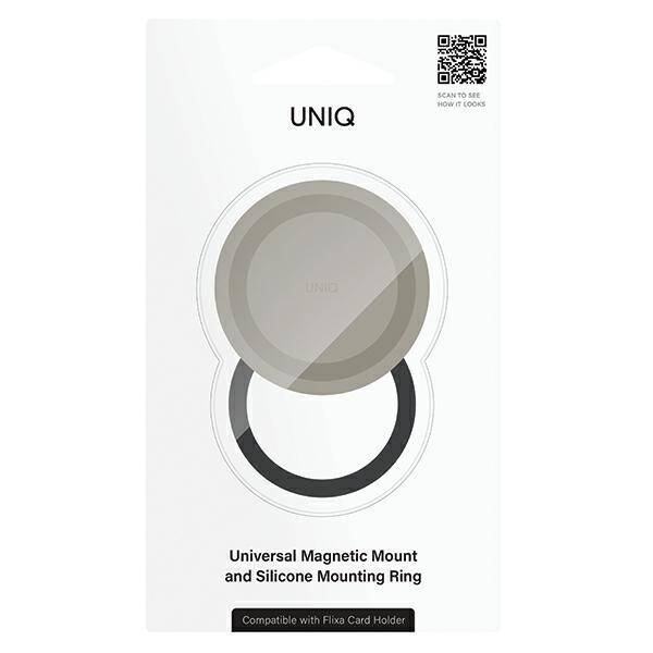 UNIQ Flixa Magnetic Base magnetyczna baza do montażu szary/flint grey