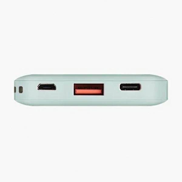 UNIQ Powerbank Fuele mini 8000mAh USB-C 18W PD Fast charge zielony/green