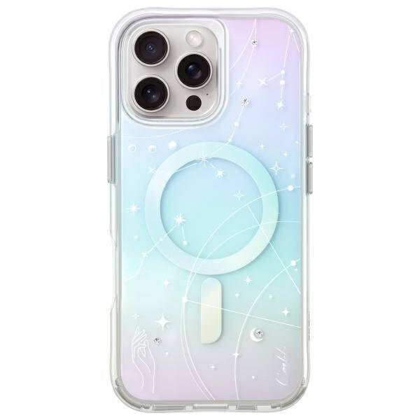 UNIQ etui Coehl Celest iPhone 16 Pro Max  6.9" Magnetic Charging opal/iridescent