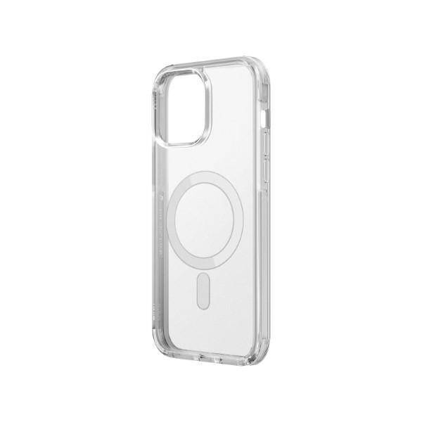 UNIQ etui Combat iPhone 14 Pro Max 6,7" Magclick Charging przeźroczysty/dove satin clear