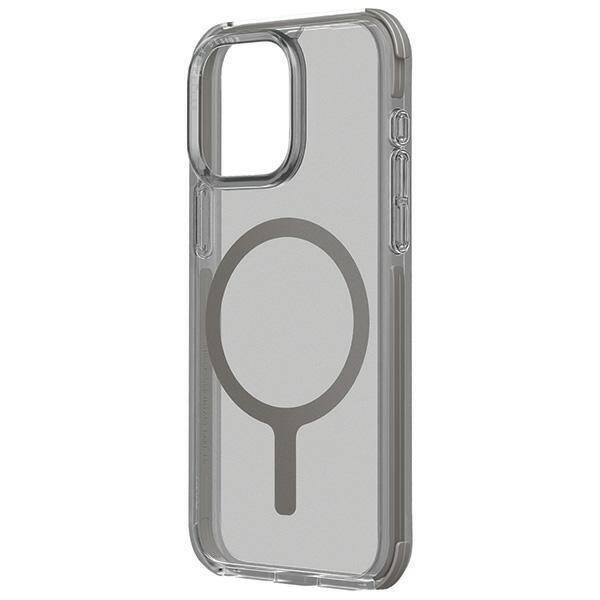 UNIQ etui Combat iPhone 15 Pro Max 6.7" Magclick Charging szary/frost grey