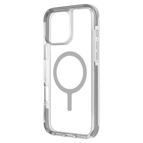 UNIQ etui Combat iPhone 16 Pro 6.3" Magclick Charging szary/stone grey