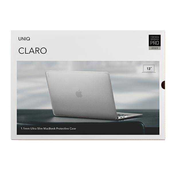 UNIQ etui Husk Pro Claro MacBook Pro 13" (2020) przezroczysty/dove matte clear