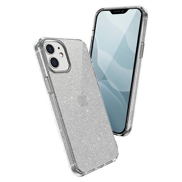 UNIQ etui LifePro Tinsel iPhone 12 mini 5,4" przezroczysty/lucent clear