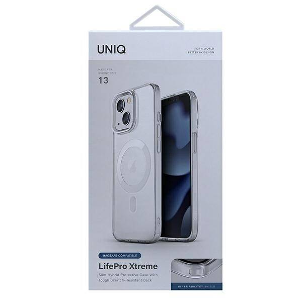 UNIQ etui LifePro Xtreme iPhone 13 / 14 / 15 6,1" magsafe przezroczysty/crystal clear