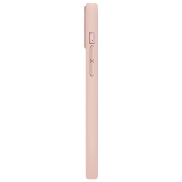 UNIQ etui Lino Hue iPhone 15 / 14 / 13 6.1" Magclick Charging różowy/blush pink