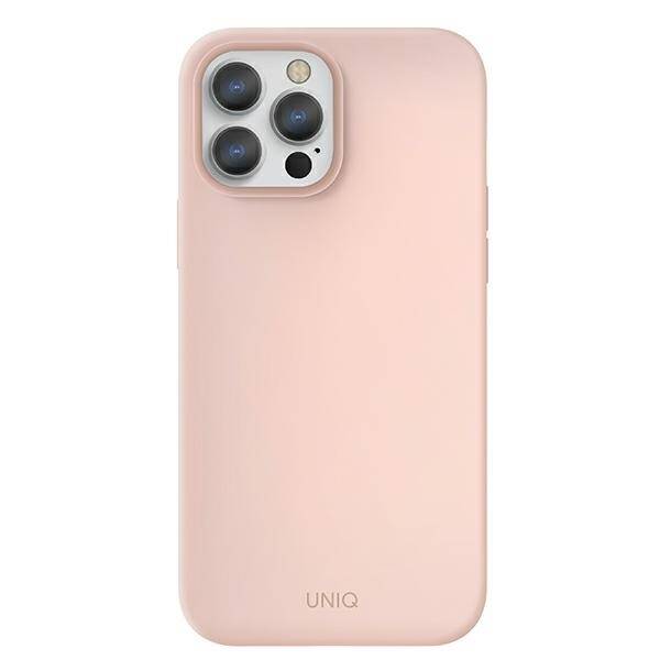 UNIQ etui Lino iPhone 13 Pro Max 6,7" różowy/blush pink