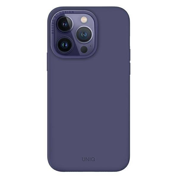 UNIQ etui Lino iPhone 14 Pro Max 6,7" purpurowy/purple fig