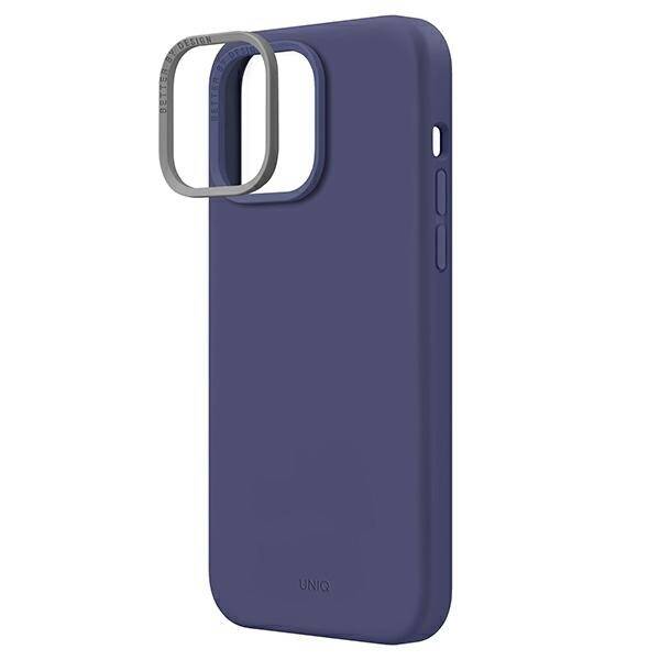 UNIQ etui Lino iPhone 14 Pro Max 6,7" purpurowy/purple fig