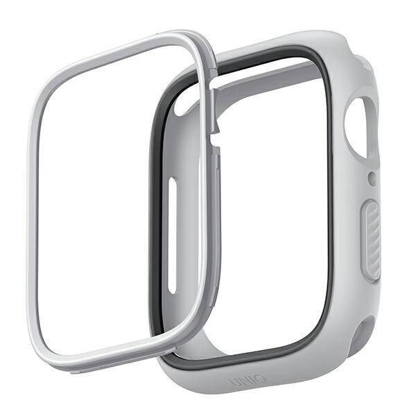 UNIQ etui Moduo Apple Watch Series  4/5/6/7/8/9/SE/SE2 44/45mm kredowy-szary/chalk-grey