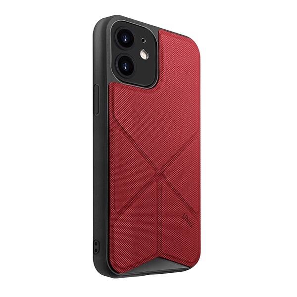 UNIQ etui Transforma iPhone 12 mini 5,4" czerwony/coral red