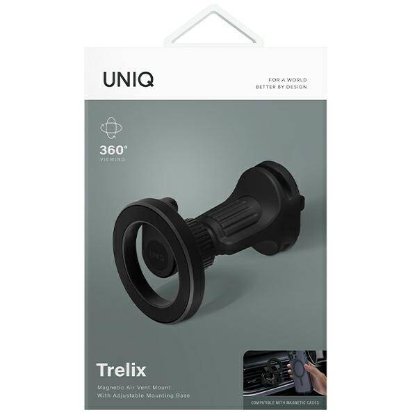 UNIQ magnetyczny uchwyt sam Trelix Car Air Vent Mount czarny/midnight black