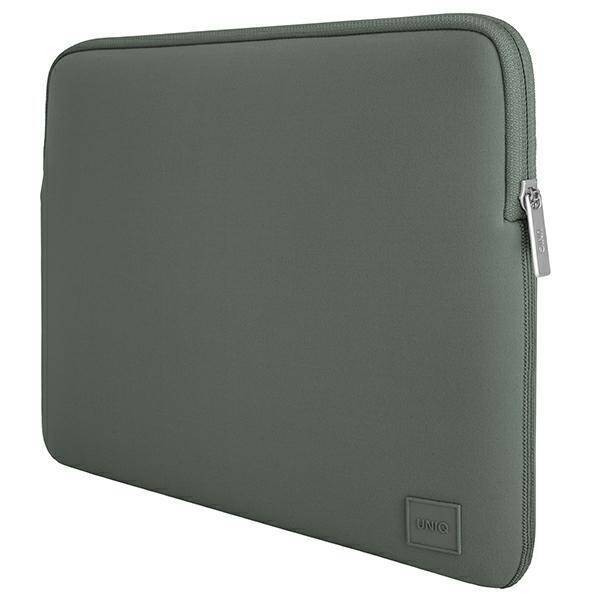 UNIQ torba Cyprus laptop Sleeve 14"       zielony/pewter green water-resistant neoprene