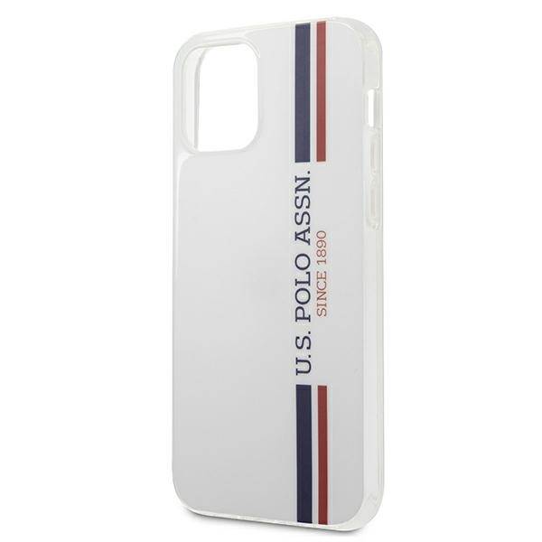 US Polo USHCP12SPCUSSWH iPhone 12 mini 5,4" biały/white Tricolor Collection