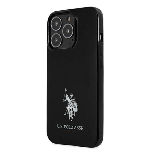 US Polo USHCP13LUMHK iPhone 13 Pro / 13 6,1" czarny/black hardcase Horses Logo