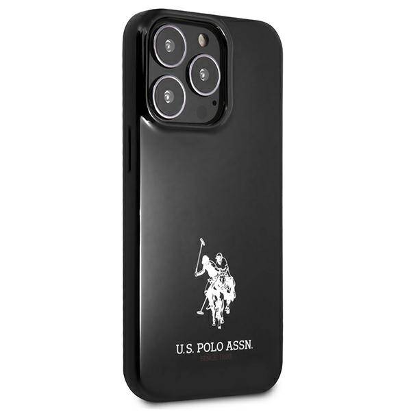 US Polo USHCP13LUMHK iPhone 13 Pro / 13 6,1" czarny/black hardcase Horses Logo