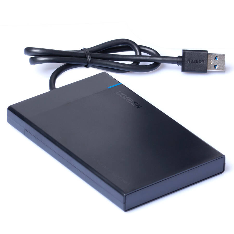 Ugreen adapter obudowa kieszeń na dysk SATA 2.5'' 5TB USB 3.0 czarny (US221)