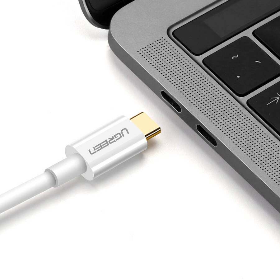 Ugreen jednokierunkowy kabel przejściówka z USB Typ C do Display Port 4K 1,5m czarny (MM139)