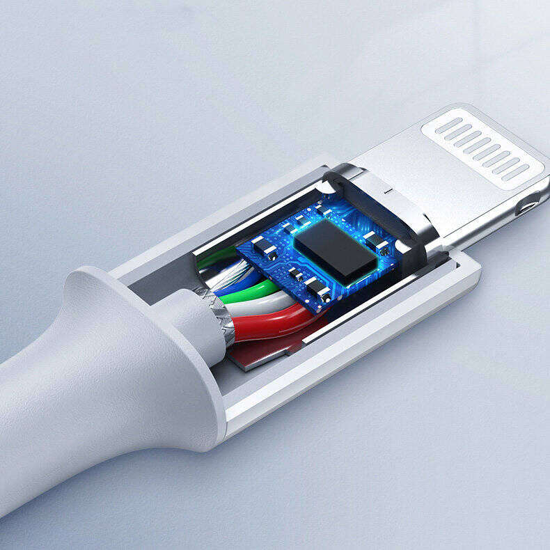 Ugreen kabel przewód MFi USB Typ C - Lightning 3A 1.5 m biały (US171)